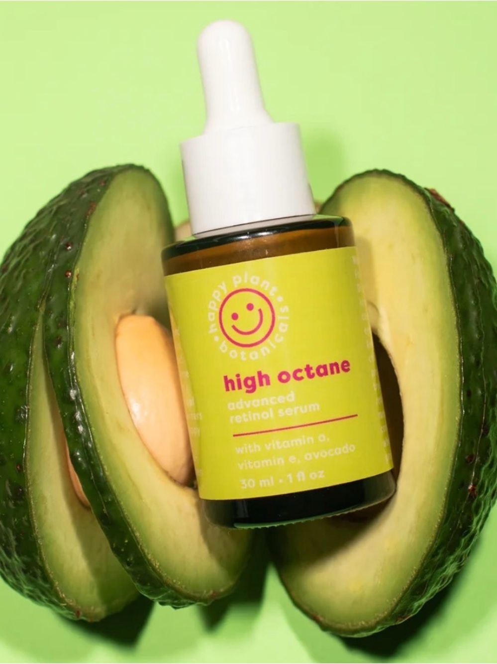 Happy Plant High Octane Advanced Retinol Serum Cruelty Free Vegan